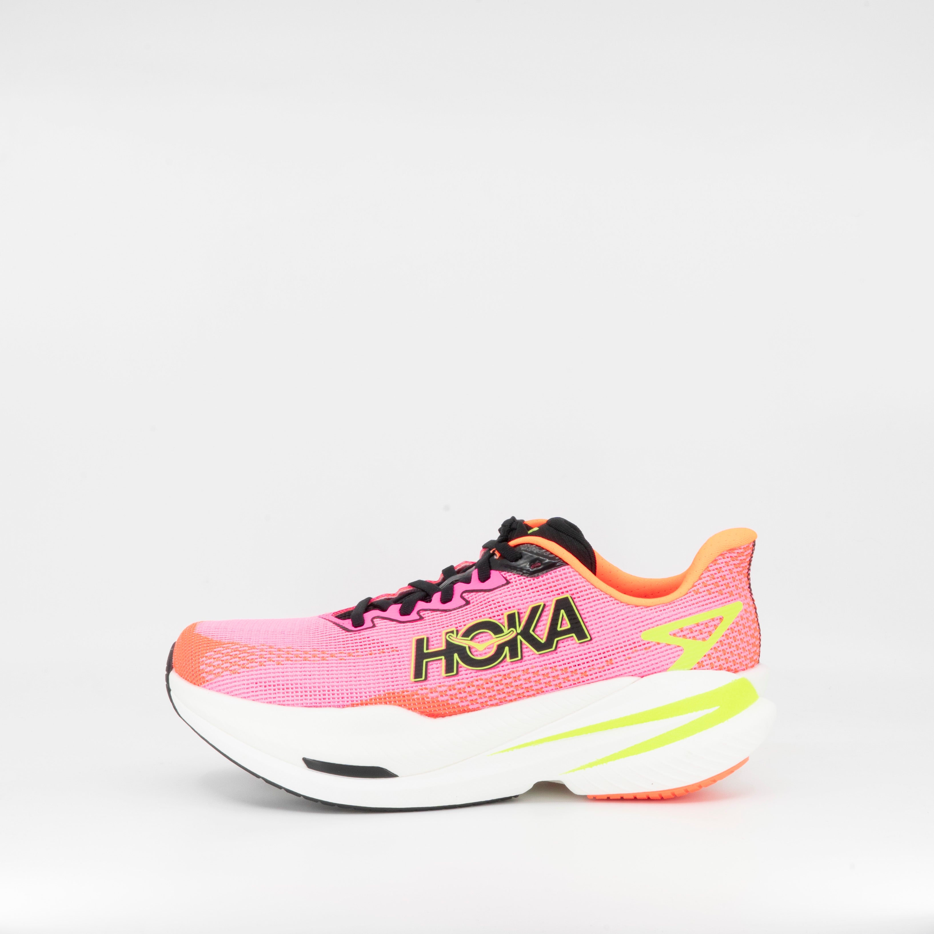 Hoka Mach X 3 (D Wide) Womens Neon Rose/Neon Tangerine - Frontrunner Colombo